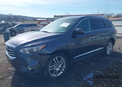 2013 Infiniti Jx35 from USA, damaged, VIN 5N1AL0MM5DC346182